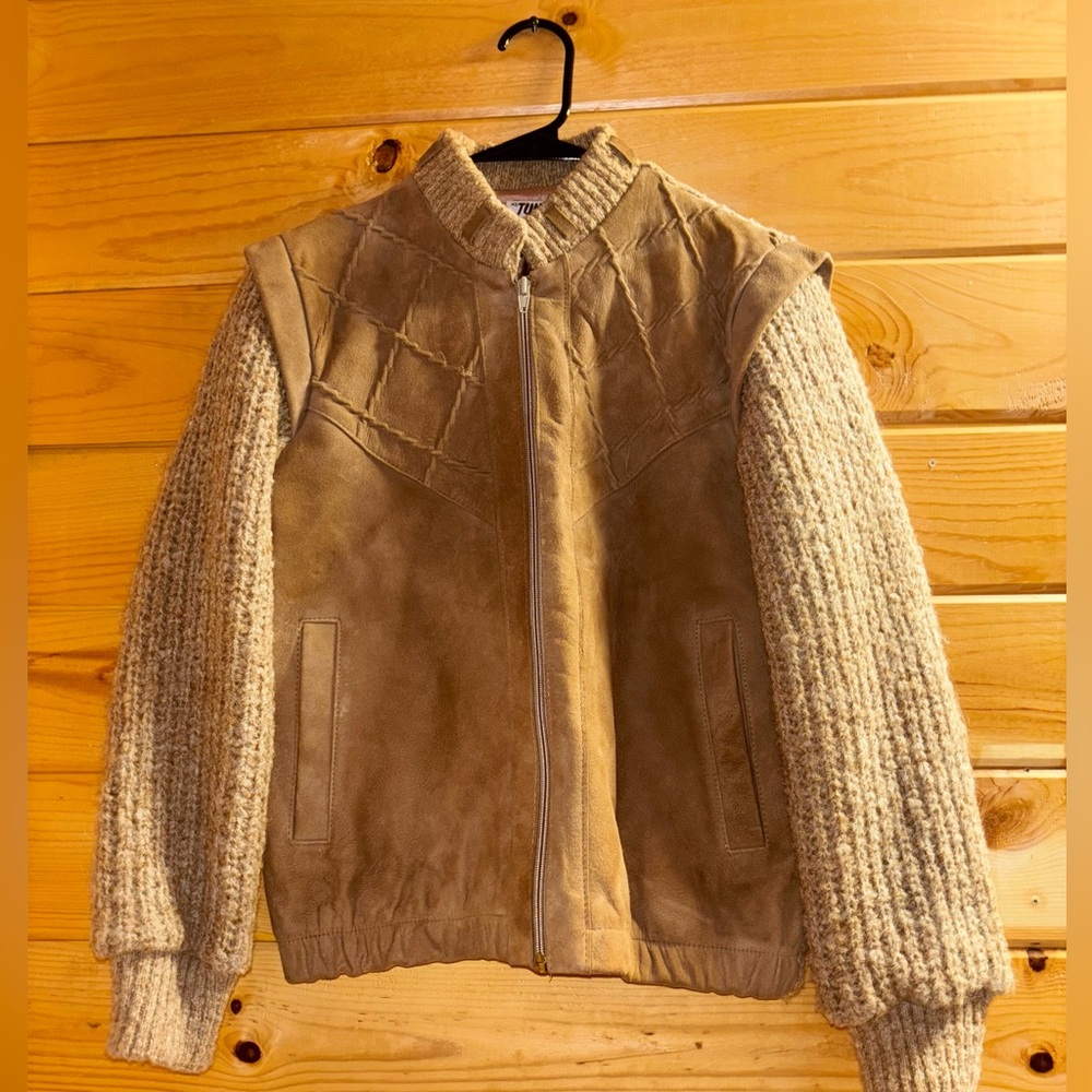 Tundra Tan Bomber Jacket